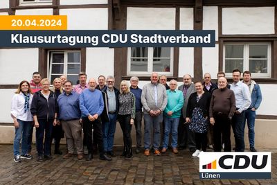 CDU Klausurtagung mit vielen Aktivitäten und Plänen
